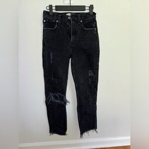 Abercrombie The Mom high rise Jean